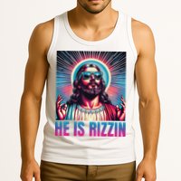 He Is Rizzin Jesus Tank Top