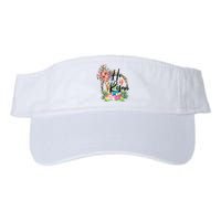 He Is Risen Cross Jesus Easter Christians Leopard Valucap Bio-Washed Visor