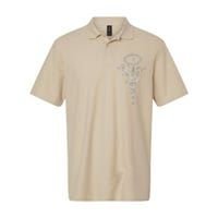 He Is Risen Cross Jesus Religious Easter Day Christians Softstyle Adult Sport Polo