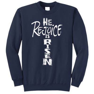 He Is Risen Rejoice Jesus Lives Easter Gifts Sweatshirt