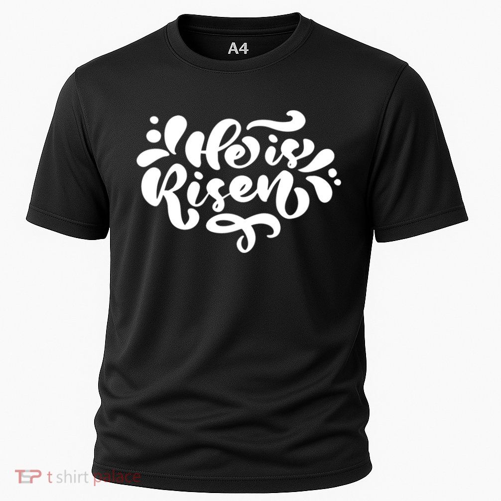He Is Risen Easter Quote Performance Shirt