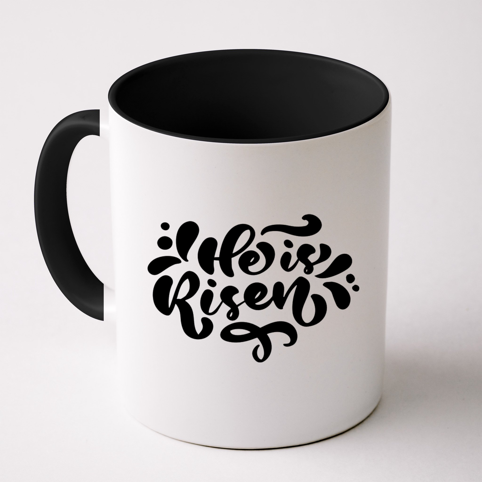 He Is Risen Easter Quote Mug