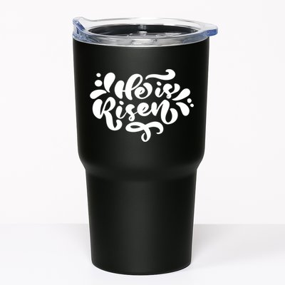 He Is Risen Easter Quote Tumbler