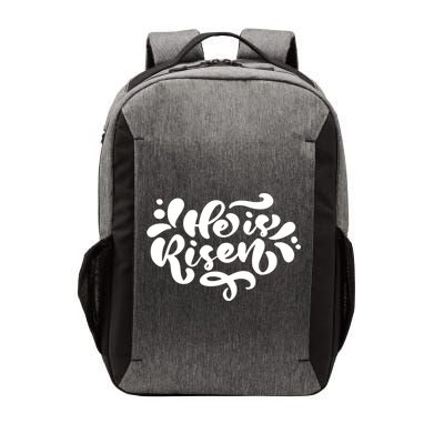 He Is Risen Easter Quote Vector Backpack
