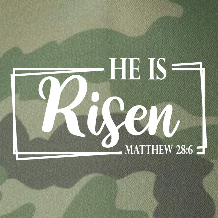 He Is Risen Matthew 28:6 Easter Sunday Legacy Tie Dye Trucker Hat