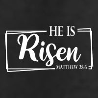 He Is Risen Matthew 28:6 Easter Sunday Cool Comfort Performance Bucket Hat