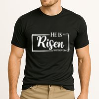 He Is Risen Matthew 28:6 Easter Sunday Performance Shirt