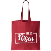 He Is Risen Matthew 28:6 Easter Sunday Bag