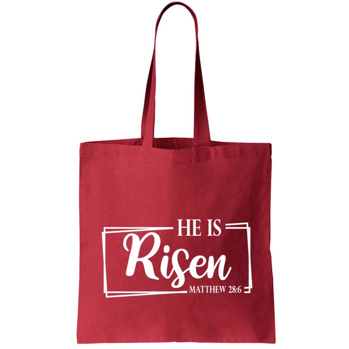 He Is Risen Matthew 28:6 Easter Sunday Bag