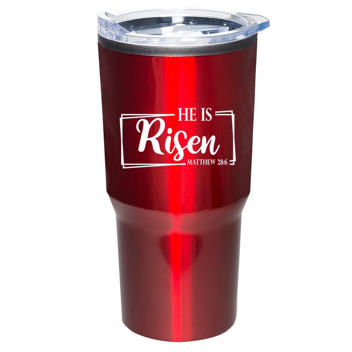 He Is Risen Matthew 28:6 Easter Sunday Tumbler
