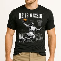 He Is Risen Rizzin Easter Jesus Christian Faith Basketball Cooling Performance Crew T-Shirt