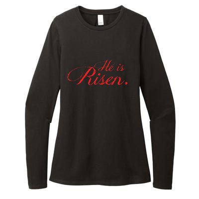 He Is RISEN!! A That Celebrates The Real Easter Womens CVC Long Sleeve Shirt