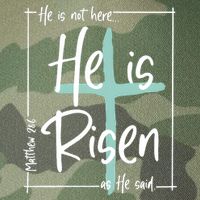 He Is Risen As He Said Christian Easter Day Legacy Tie Dye Trucker Hat