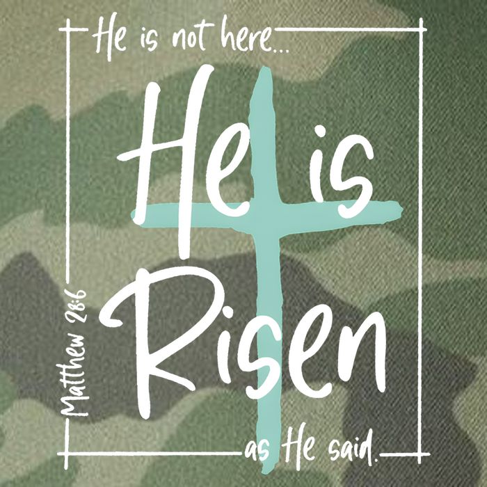 He Is Risen As He Said Christian Easter Day Legacy Tie Dye Trucker Hat