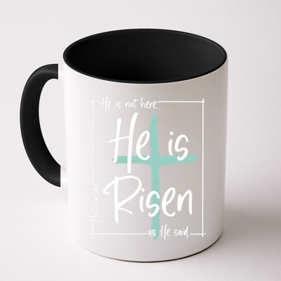 He Is Risen As He Said Christian Easter Day Mug