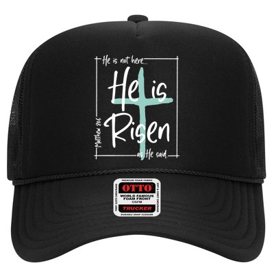 He Is Risen As He Said Christian Easter Day Trucker Hat