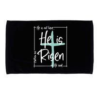 He Is Risen As He Said Christian Easter Day Microfiber Hand Towel