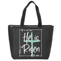 He Is Risen As He Said Christian Easter Day Zip Tote Bag