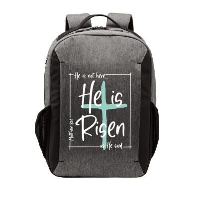He Is Risen As He Said Christian Easter Day Vector Backpack