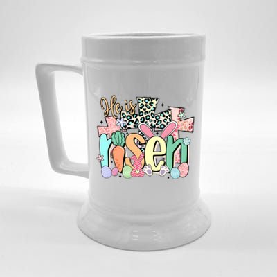 He Is Risen Retro Easter Vibes Beer Stein