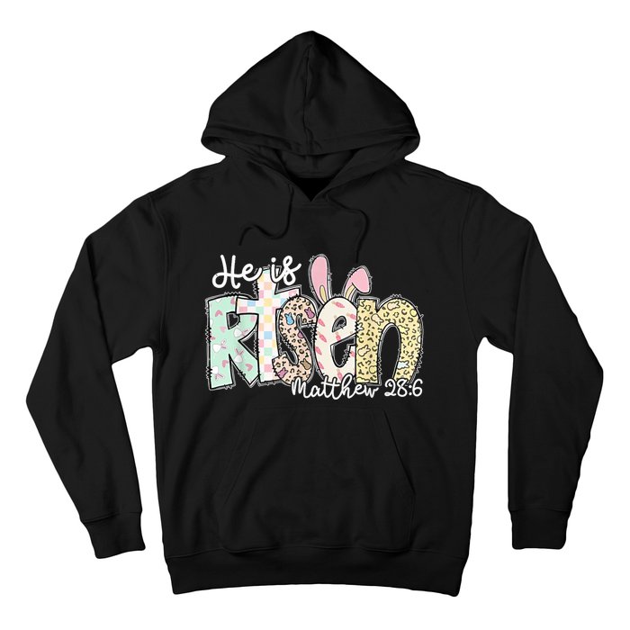 He Is Risen Easter Christian Family Hoodie