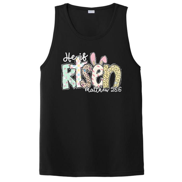 He Is Risen Easter Christian Family PosiCharge Competitor Tank