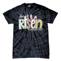 He Is Risen Easter Christian Family Tie-Dye T-Shirt