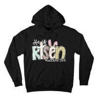 He Is Risen Easter Christian Family Tall Hoodie