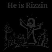 He Is Rizzin 16oz Travel Tumbler