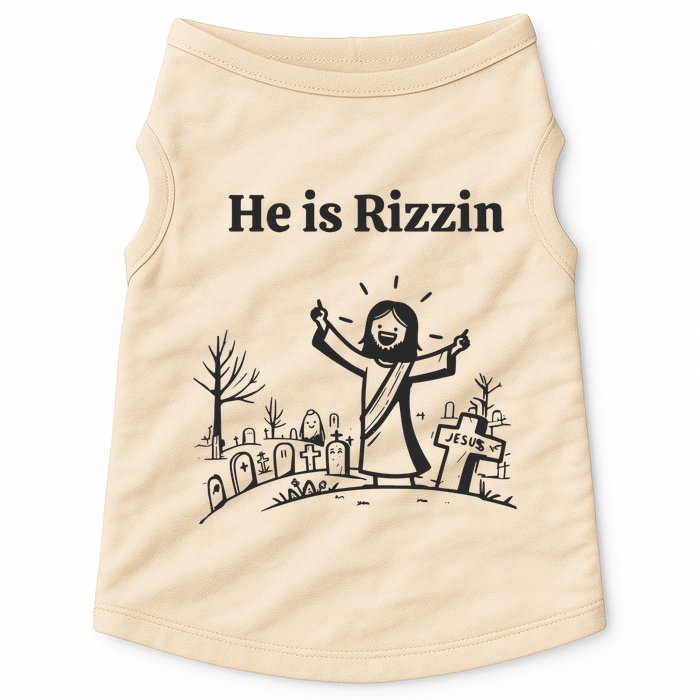 He Is Rizzin Doggie Tank
