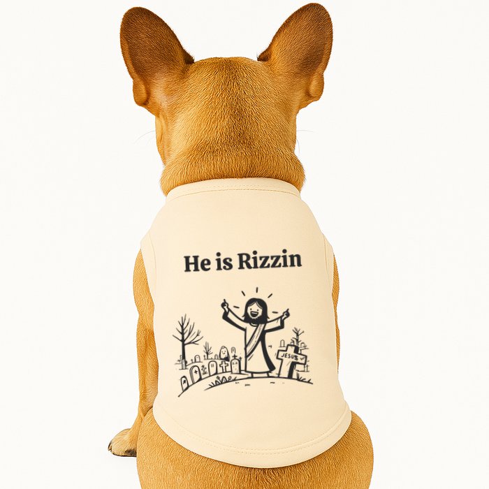 He Is Rizzin Doggie Tank