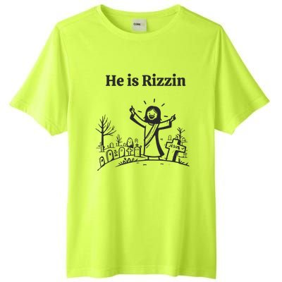 He Is Rizzin Tall Fusion ChromaSoft Performance T-Shirt