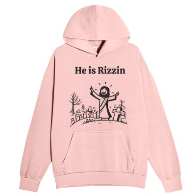 He Is Rizzin Urban Pullover Hoodie