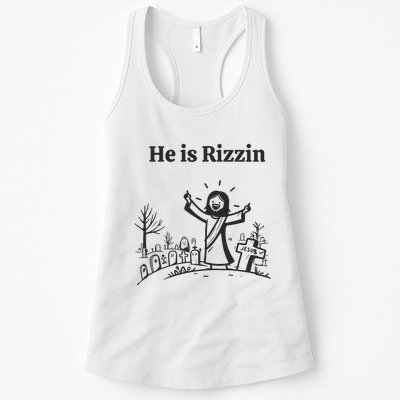 He Is Rizzin Womens Tank Top
