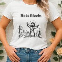 He Is Rizzin Womens T-Shirt