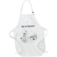 He Is Rizzin Jesus Playing Volleyball Apron