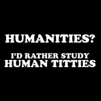 Humanities ID Rather Study Human Titties Cooling Performance Crew T-Shirt