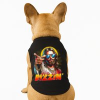 He Is Rizzin' Funny Jesus Christian Happy Easter Eggs  Doggie Tank