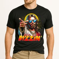 He Is Rizzin' Funny Jesus Christian Happy Easter Eggs  Performance Shirt