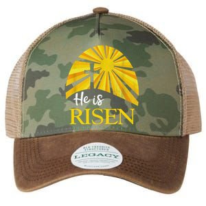 He Is Risen Religious Easter Jesus Christian Legacy Tie Dye Trucker Hat