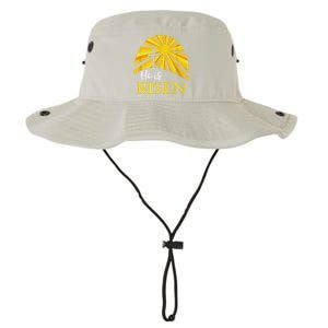 He Is Risen Religious Easter Jesus Christian Legacy Cool Fit Booney Bucket Hat