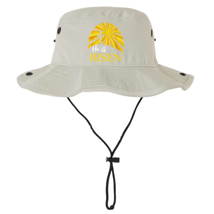 He Is Risen Religious Easter Jesus Christian Legacy Cool Fit Booney Bucket Hat