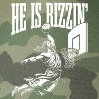 He Is Rizzin Funny Jesus Meme He Is Rizzen Legacy Tie Dye Trucker Hat