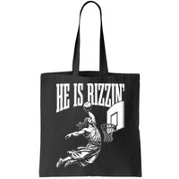 He Is Rizzin Funny Jesus Meme He Is Rizzen Bag