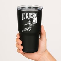 He Is Rizzin Funny Jesus Meme He Is Rizzen Tumbler