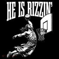 He Is Rizzin Funny Jesus Meme He Is Rizzen Tank Top