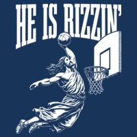 He Is Rizzin Funny Jesus Meme He Is Rizzen Infant Baby Jersey Bodysuit