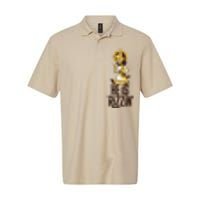 He Is Rizzin Funny Christian Jesus Christ Rizz Risen Easter Softstyle Adult Sport Polo