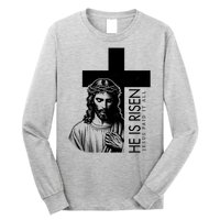 He Is Risen Jesus Paid It All Long Sleeve Shirt
