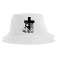 He Is Risen Jesus Paid It All Sustainable Bucket Hat